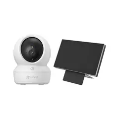 EZVIZ - Cámara De Seguridad Inteligente Para Interiores H6C Full HD + Monitor SD7 -Ezviz