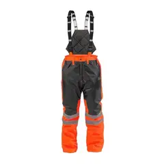 HARDWORK - JARDINERA REFLECTIVA HW SIBERIA ROJO FLUOR