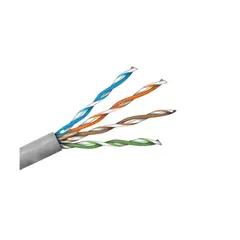 GENERICO - Cable De Red Internet Ethernet Rj45 Cat-5E de 12 Metros Gris