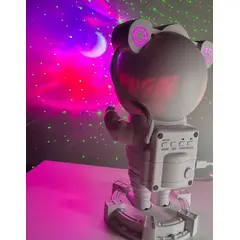 GENERICO - Proyector Led Astronauta Galaxia con Bluetooth