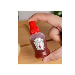 GENERICO - MINI BOTELLAS FRASQUITOS POMITOS PARA SALSAS CREMAS X 4 UNDS