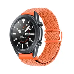 GENERICO - Correa de Nylon Para Samsung Galaxy Watch 3 45MM Naranja