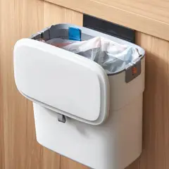 KOTIINI - Basurero gabinete ABS 9L blanco