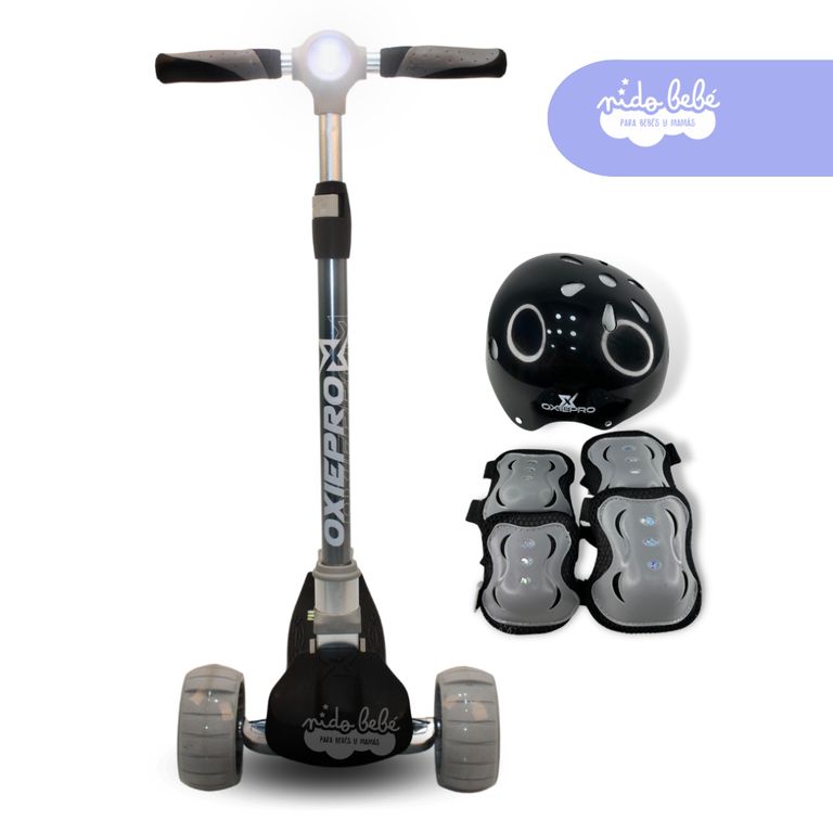 SCOOTER MAXI OXIE NEGRO CON BLUETHOOH