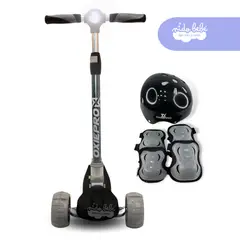 GENERICO - SCOOTER MAXI OXIE NEGRO CON BLUETHOOH