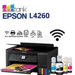 EPSON - IMPRESORA MULTIFUNCIONAL ECO TANK L4260 WIFI -DUPLEX - Pantalla LCD