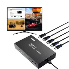 EZCAST - CAPTURADORA DE VIDEO HDMI 4 PUERTOS ENTRADA USB 3.0