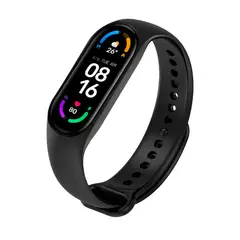 GENERICO - Correa Para Xiaomi Mi Band 5 y 6 Negro
