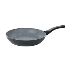 OSTER - Sartén antiadherente de aluminio 25,4 cm Bastone en gris moteado