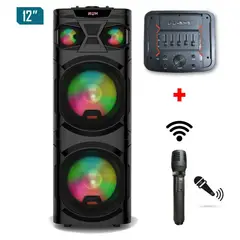 GENERICO - Parlante Bluetooth LIT Motion 2 Con Micrófonos Inalámbricos