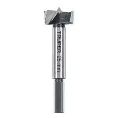 TRUPER - Broca 25mm (1") Forstner para Madera 102370 Truper