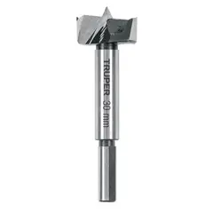 TRUPER - Broca 30mm (1 3/16") Forstner para Madera 102371