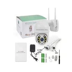 GENERICO - Camara de Seguridad Exterior IP Full HD Visión Nocturna WiFi