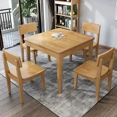 DMUEBLES - Juego de comedor 4 sillas Trius