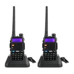 SEISA - Radio WalkieTalkie Stuv5r Pack 1 Unid Doble Banda