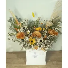 GENERICO - Box Arreglo flores eternas Flores de Otoño Día de la Madre