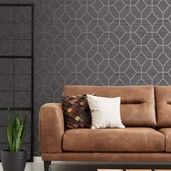 MULTITOP - Papel Tapiz Opulence Asscher Geo 052X10 Mts Grey