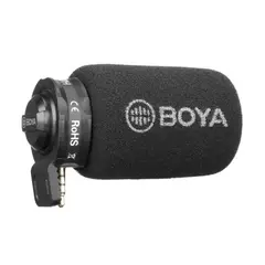 BOYA - Microfono 35mm - original - Para Celulares y Cámaras DSLR