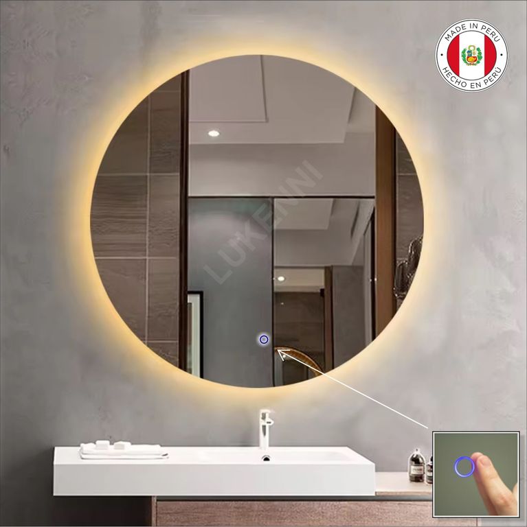 Espejo tactil LED 60 cm PARIS