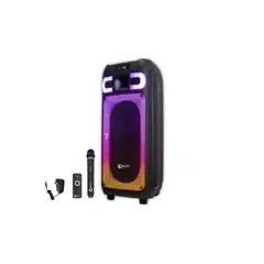 TREVELY - Parlante portátil dual 8 WT-828 bluetooth 300W