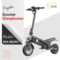 SHEEPBUSTER - Scooter Electrico Rza Negro