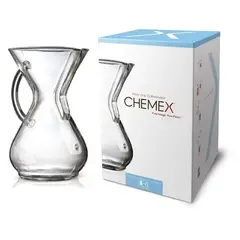 CHEMEX - Cafetera de 6 tazas con asa