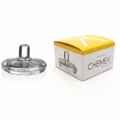 CHEMEX - Tapa de vidrio para cafetera CMC