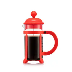 BODUM - Prensa Francesa Java Rojo de 3 tazas