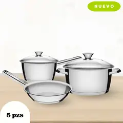 TRAMONTINA - Set de Olla x5 Piezas