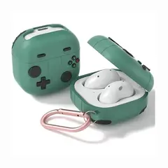 CASE - Protector de Audifonos Samsung Buds Fe Nintendo - Verde