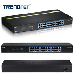 TRENDNET - Switch 24 Puertos TEG-S24G 10/100/1000mbps rj45 lan GIGABIT