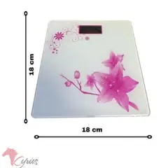GENERICO - Balanza De Baño Con Diseño