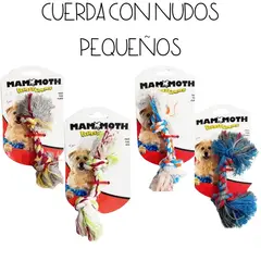 MAMMOTH - Cuerda Con Nudos Para Perros Mammoth - Azul - multicolor