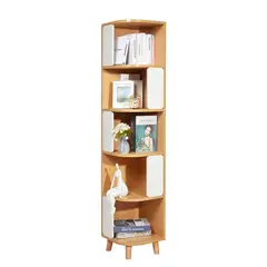DIBA MUEBLES - Estante Librero Esquinero 5 Niveles Mara