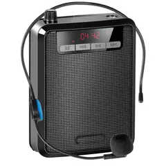 SEISA - Amplificador de Voz Portátil con Micrófono con Vincha Recargable