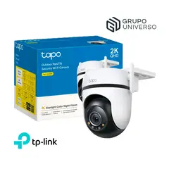 TP LINK - Cámara de Vigilancia IP Exterior Tapo C520WS 360° 2K 4MP