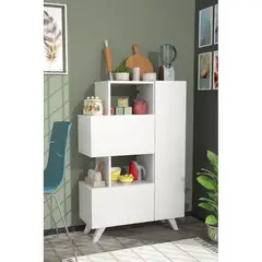 TU MESITA - Práctica Alacena de Cocina Rita color Blanco 3 puertas TU MESITA
