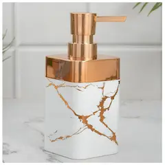 MINARI - Dispensador de Jabón Líquido Accesorio de Baño Elegante BL D16