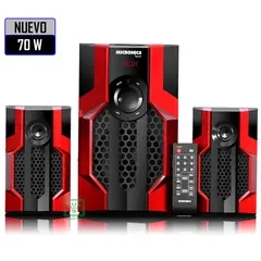 MICRONICS - Parlante 2.1 Spirit Subwoofer 70 Watts BT/USB