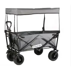 GENERICO - Carrito Carro de Carga Plegable LLanton XL Guiador GRIS
