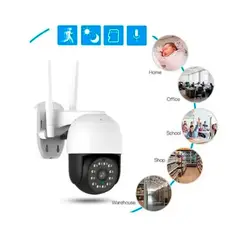 SEISA - Cámara de Seguridad y Vigilancia para Exteriores 1080P Inalambrica Wi-Fi