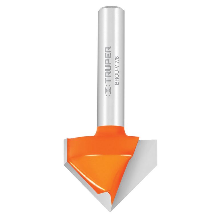 Fresa 7/8" Corte en V para Madera 11467 Truper