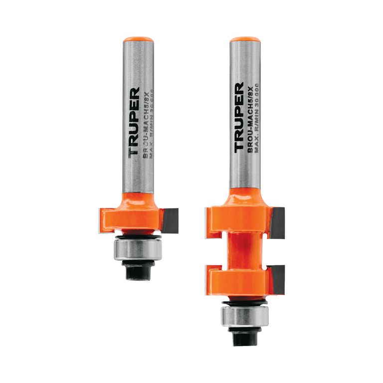 Fresa 5/8" Machimbrador con Rodaje para Madera 102728 Truper
