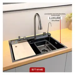 STONE - LAVADERO MULTIFUNCIONAL LUXURE EVOLUTION NANOBLACK STPR7546B