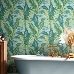 MULTITOP - Papel Tapiz Envy Leaf It Out 052X10 Mts Twilight