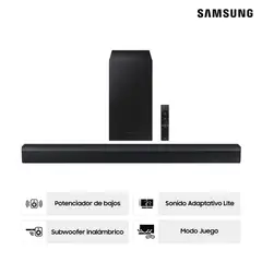 SAMSUNG - Soundbar Bluetooth 2.1 CH HW-B450/PE