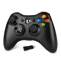 SEISA - Mando Genérico Xbox 360 para Pc Laptop Adaptador USB a Pilas.