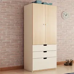 VENTITAS HOME - Ropero Macarena Color Manzano y Blanco
