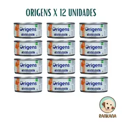 ORIGENS - ALIMENTO HÚMEDO X 85 GR ATUN Y DURAZNO / 12 UNIDADES