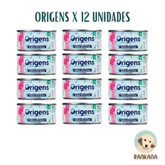 ORIGENS - ALIMENTO HÚMEDO X 85 GR ATUN Y CAMARÓN/ 12 UNIDADES